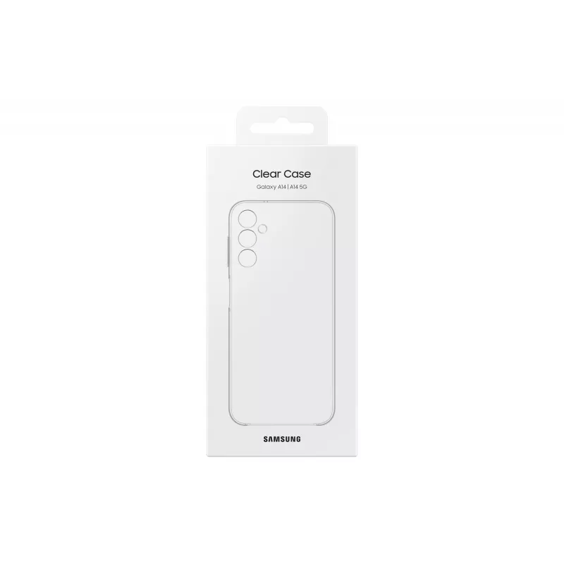 Samsung EF-QA146CTEGWW Clear Cover-hoesje voor Galaxy A14 / A14 5G, transparant