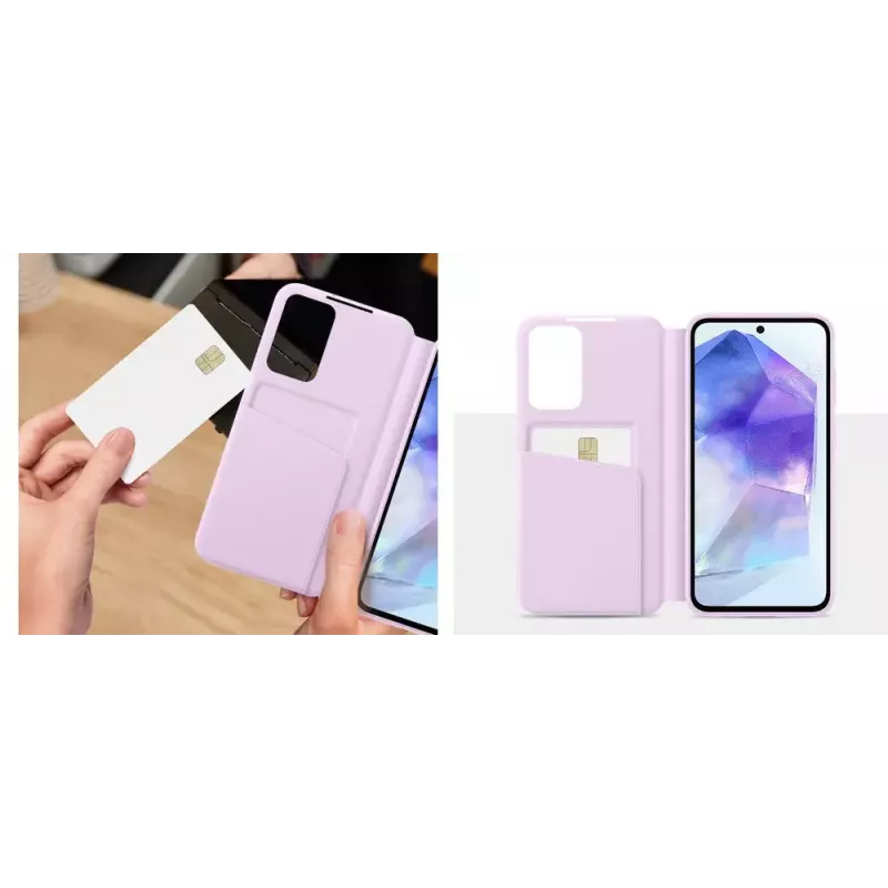 Samsung EF-ZA556 telefoonhoes 16,8 cm (6,6 inch) wallet case lavendel