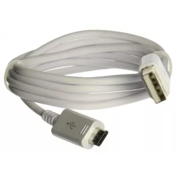 Samsung USB/microUSB USB-kabel USB 2.0 0,9 m micro-USB A USB A wit