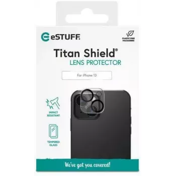 Camerabeschermingsglas eSTUFF ES501010 transparant gehard glas 0,33 mm