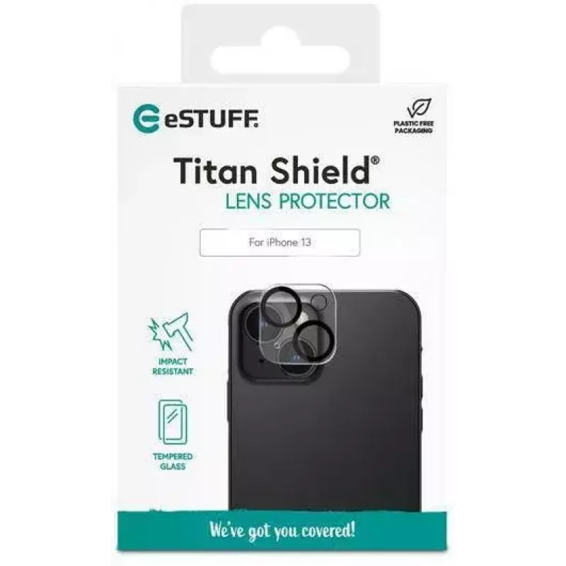Camerabeschermingsglas eSTUFF ES501010 transparant gehard glas 0,33 mm