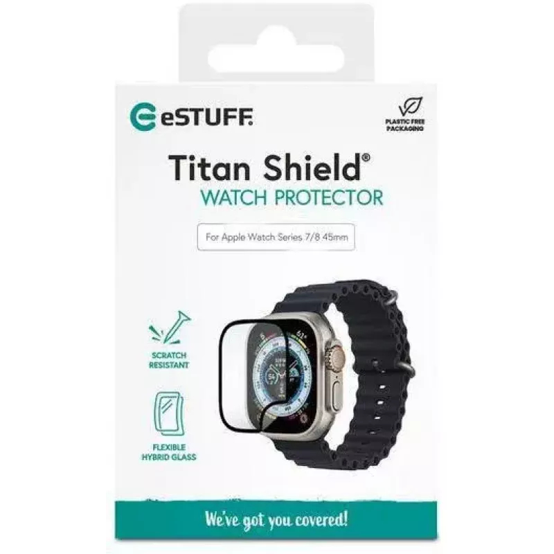 Displayschermfolie eSTUFF ES501020 voor Apple Watch Series 6 7 8