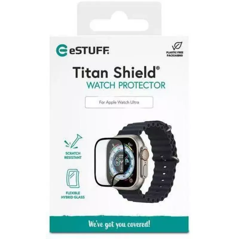 Displayschermfolie eSTUFF ES501024 voor Apple Watch Ultra