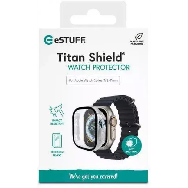 Horlogedisplayschermbescherming eSTUFF ES501030 voor Apple Watch Series 6 7 8