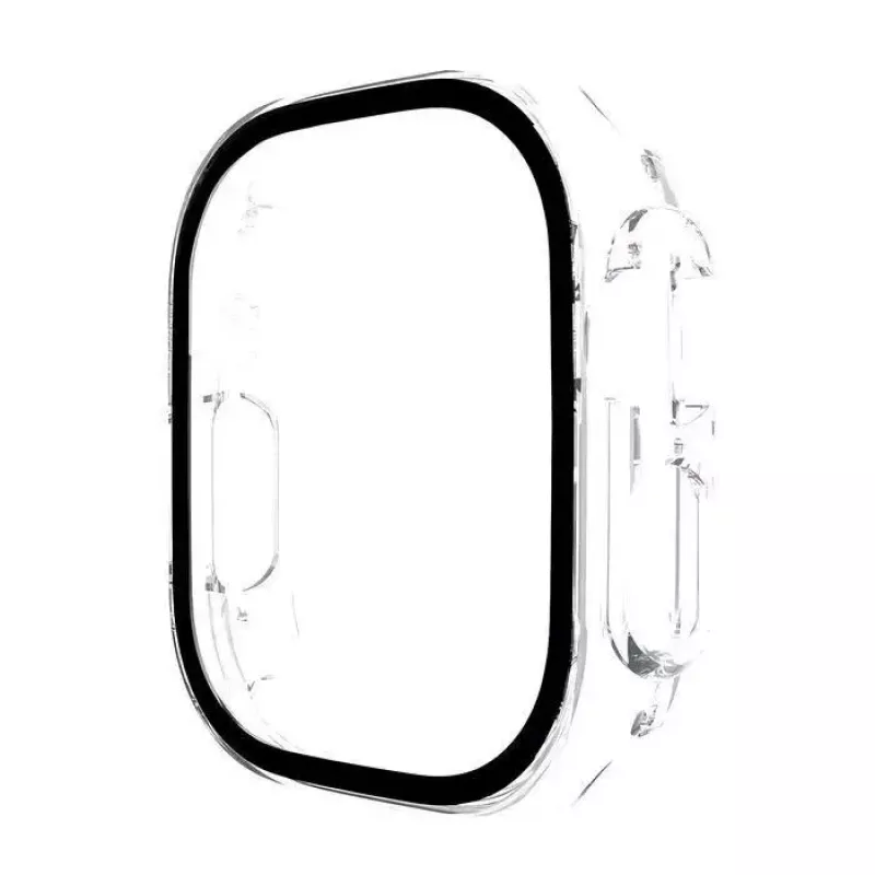 eSTUFF Titan Shield Full Body displayschermbescherming voor Apple Watch Series 9/8/7 45 mm – transparant
