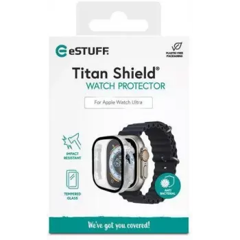 Horlogedisplayschermbescherming eSTUFF ES501034 voor Apple Watch Ultra