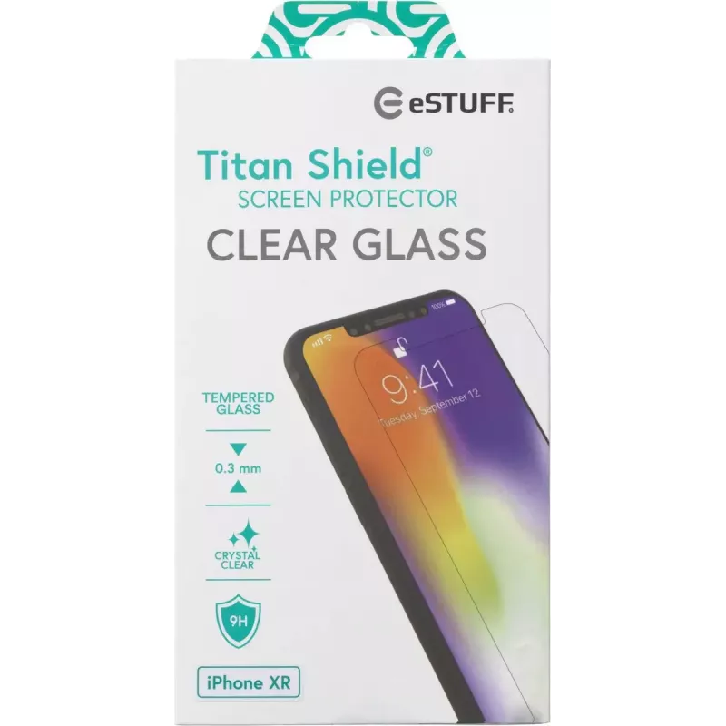 eSTUFF Apple iPhone XR transparante displayschermbescherming