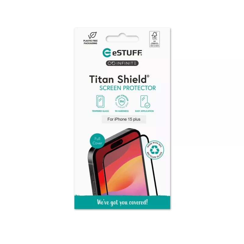 eSTUFF ES501411 mobiele telefoon displayscherm-/achterkantbescherming transparante displayschermbescherming Apple 1 stk.