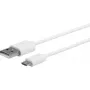 eSTUFF ES603007 USB-kabel USB 2.0 1 m USB-A naar Micro-USB-B wit