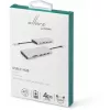 eSTUFF ES623009 interface-hub USB 3.2 Gen 1 (3.1 Gen 1) Type-C 5000 Mbit/s grijs