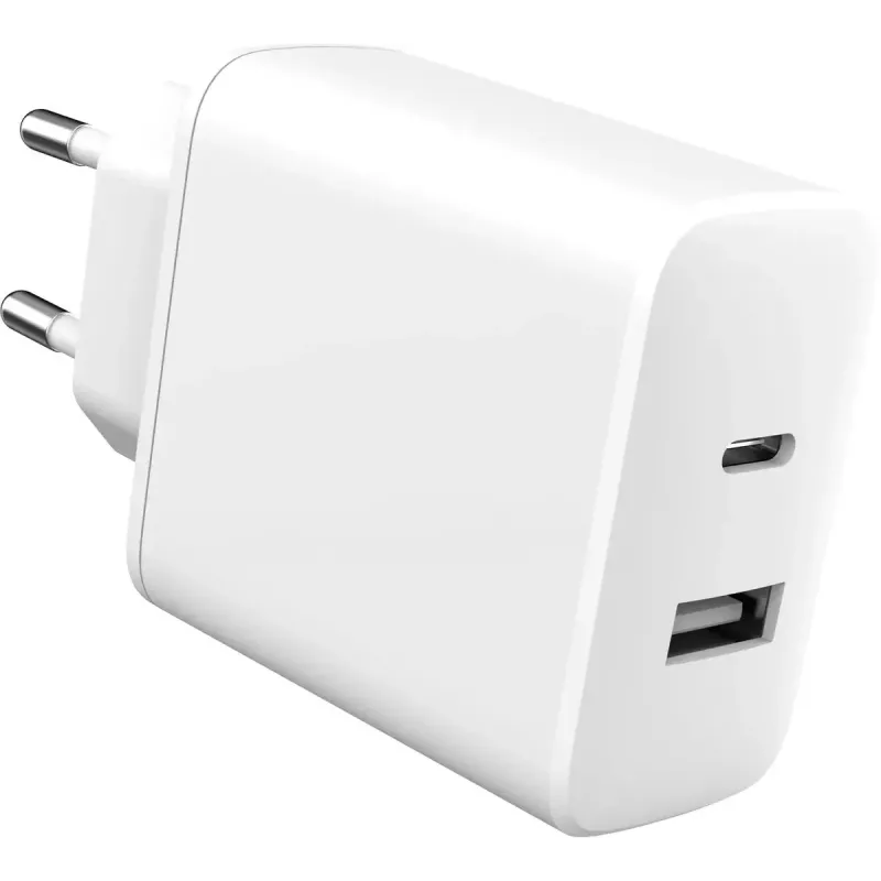 eSTUFF ES637031 oplader voor mobiele apparaten smartphone wit AC snelopladen binnen