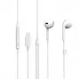 eSTUFF in-ear-koptelefoon voor Apple-apparaten, bedraad, bellen/muziek, 90 g, koptelefoon, wit