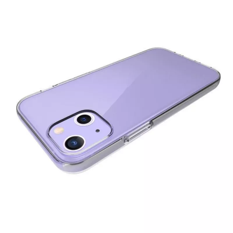 eSTUFF ES67100001 LONDON achterkant voor iPhone 13 mini, TPU, transparant