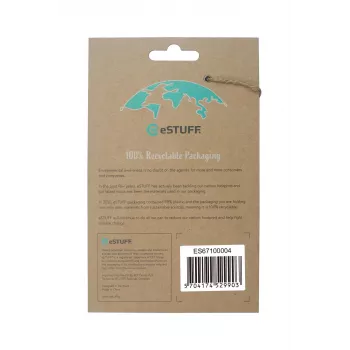 eSTUFF ES67100004 telefoonhoesje 17 cm (6.7 inch) hoesje transparant