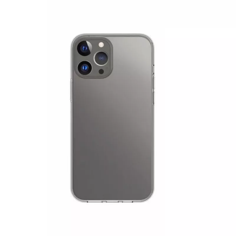 eSTUFF ES67100004 LONDON achterkant voor iPhone 13 Pro Max, TPU, transparant
