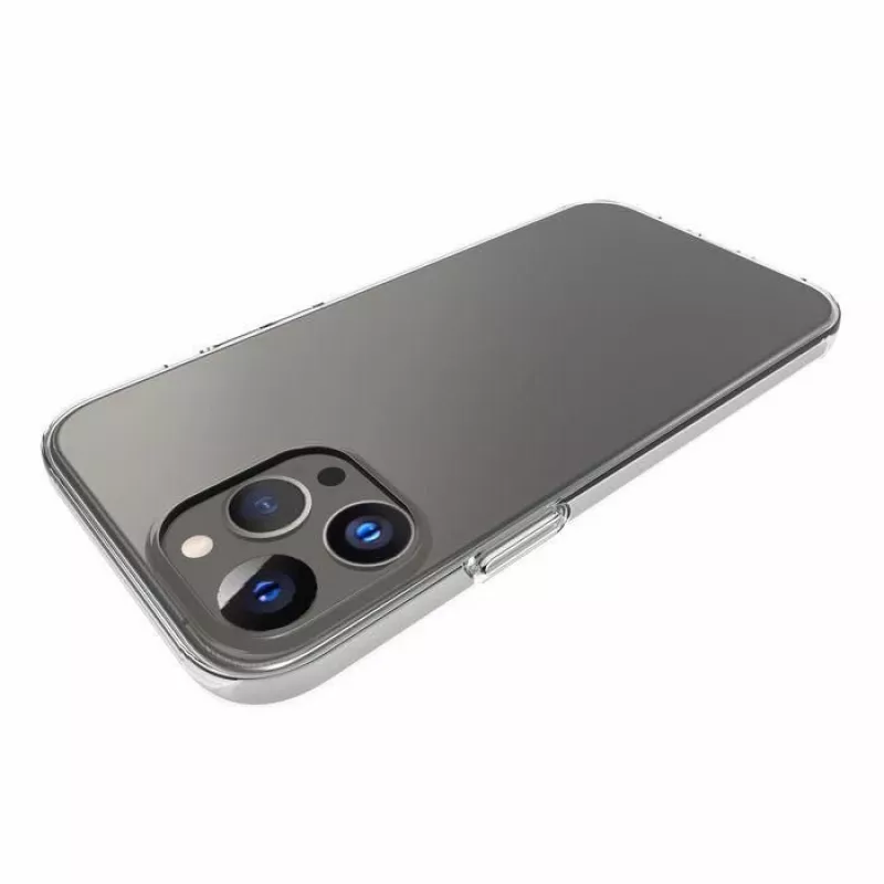 eSTUFF ES67100004 LONDON achterkant voor iPhone 13 Pro Max, TPU, transparant