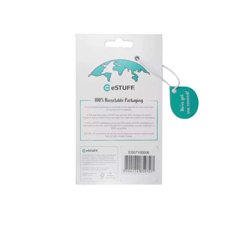 eSTUFF ES67100006 telefoonhoesje 15,5 cm (6,1 inch) hoesje transparant