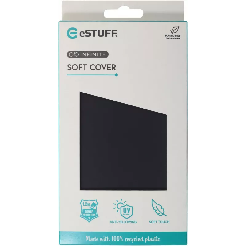 Telefoonhoesje eSTUFF ES67101022 zwart Apple compatibiliteit