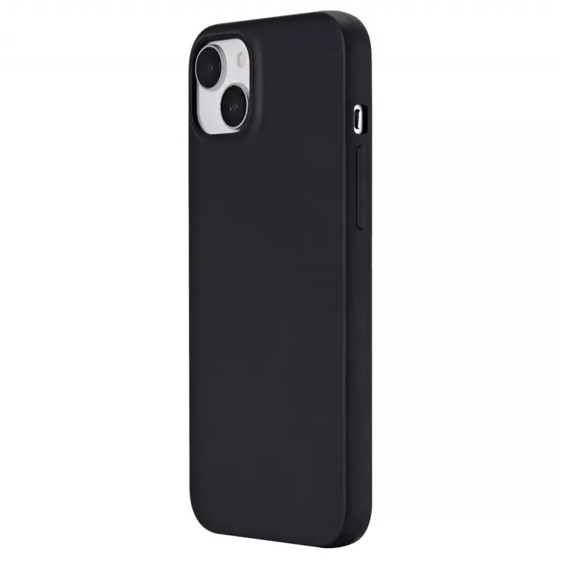 eSTUFF Infinite Vienna ES67101026 telefoonhoesje voor iPhone 15 Plus, MagSafe-compatibel, TPU, zwart