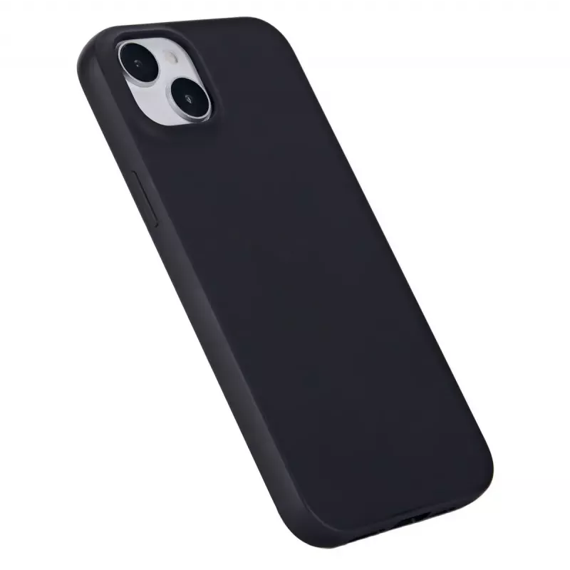 eSTUFF Infinite Vienna ES67101026 telefoonhoesje voor iPhone 15 Plus, MagSafe-compatibel, TPU, zwart