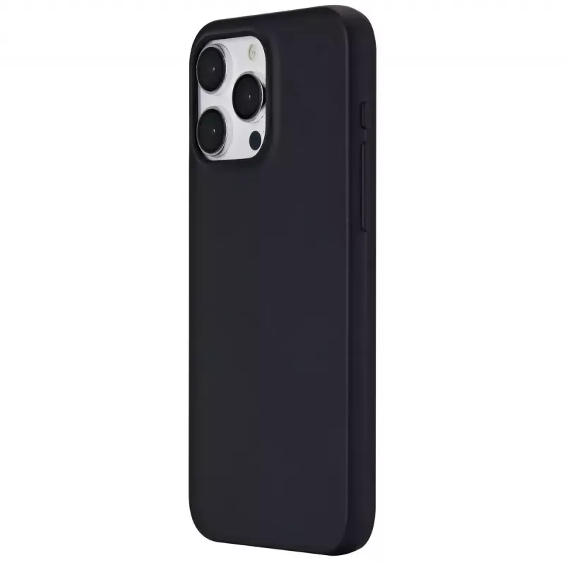 eSTUFF Infinite Vienna ES67101028 telefoonhoesje voor iPhone 15 Pro Max, MagSafe-compatibel, TPU, zwart
