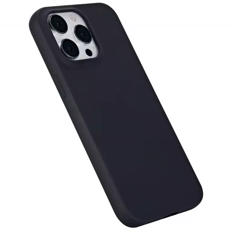 eSTUFF Infinite Vienna ES67101028 telefoonhoesje voor iPhone 15 Pro Max, MagSafe-compatibel, TPU, zwart