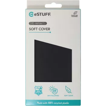 Telefoonhoesje eSTUFF ES67101039 zwart lichte bescherming