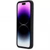 eSTUFF Infinite Riga ES67120026 hoesje voor iPhone 15 Plus, MagSafe-compatibel, siliconen, polycarbonaat, zwart