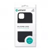 eSTUFF Infinite Riga ES67120026 hoesje voor iPhone 15 Plus, MagSafe-compatibel, siliconen, polycarbonaat, zwart