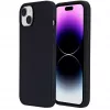 eSTUFF Infinite Riga ES67120026 hoesje voor iPhone 15 Plus, MagSafe-compatibel, siliconen, polycarbonaat, zwart