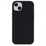 eSTUFF Infinite Riga ES67120026 hoesje voor iPhone 15 Plus, MagSafe-compatibel, siliconen, polycarbonaat, zwart