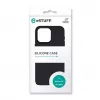 eSTUFF Infinite Riga ES67120028 hoesje voor iPhone 15 Pro Max, MagSafe-compatibel, siliconen, polycarbonaat, zwart