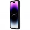 eSTUFF Infinite Riga ES67120028 hoesje voor iPhone 15 Pro Max, MagSafe-compatibel, siliconen, polycarbonaat, zwart