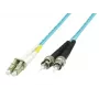 Microconnect FIB412001 InfiniBand/glasvezelkabel 1 m LC ST blauw