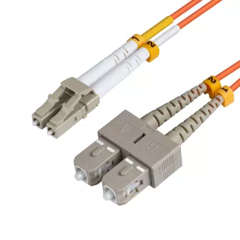 Microconnect FIB420001 InfiniBand/glasvezelkabel 1 m LC SC oranje
