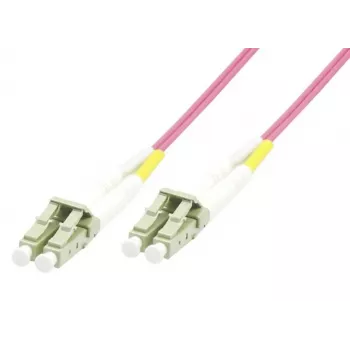 MicroConnect FIB440450P glasvezel patchkabel, LC/UPC-LC/UPC, 50 m, OM4 50/125 µm