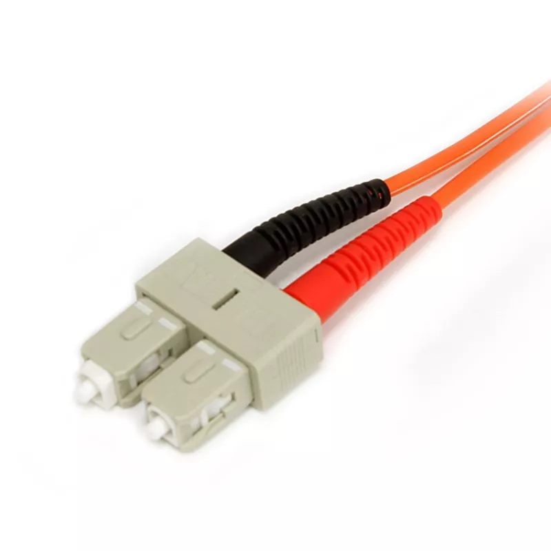 StarTech.com 2m glasvezelkabel – multimode duplex 62.5/125 LSZH glasvezel-patchkabel – LC/SC