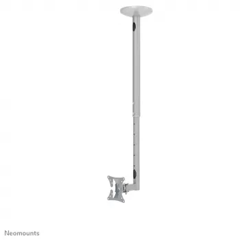 Neomounts FPMA-C050SILVER monitor-/tv-plafondsteun 10-30 inch - H 60-85 cm