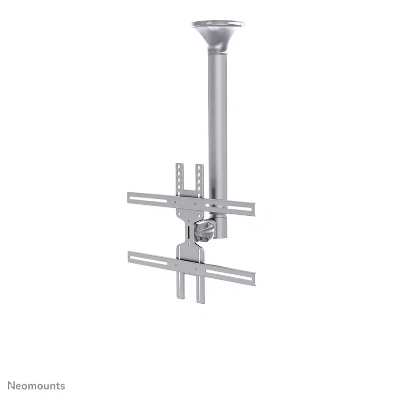 Neomounts FPMA-C400SILVER monitor-/tv-plafondsteun 32–60 inch – H 64–104 cm