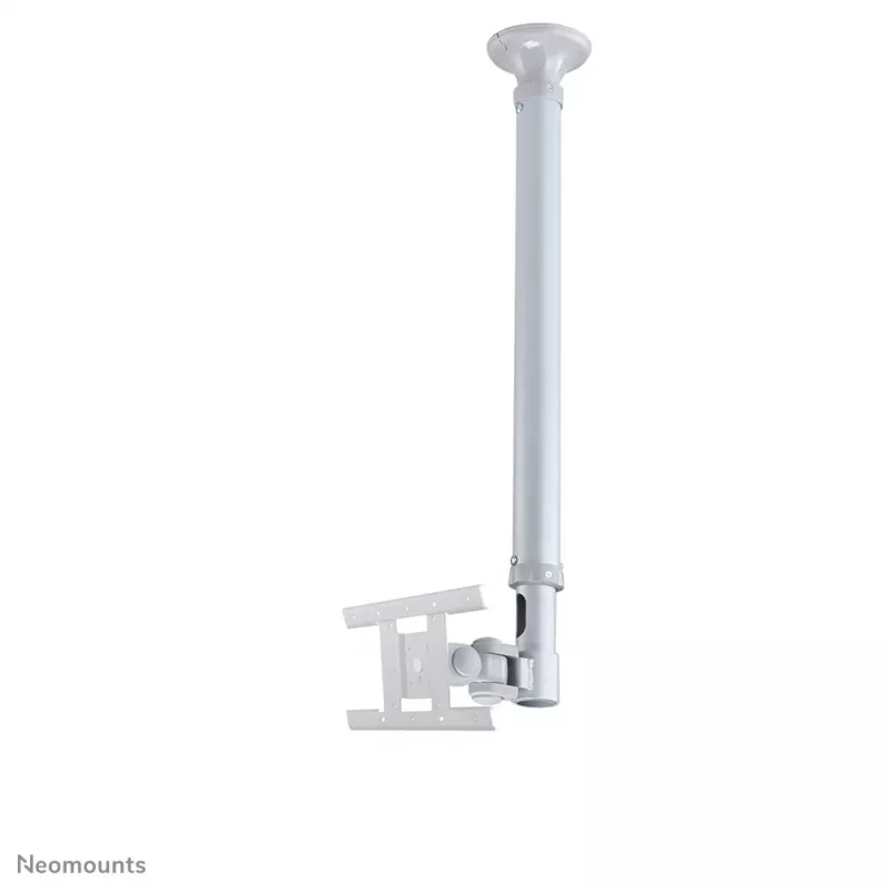 Neomounts FPMA-C100SILVER monitor-/tv-plafondsteun 10-30 inch - h 79-129 cm