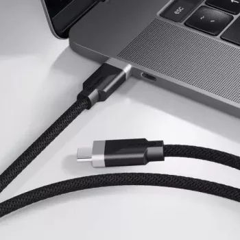 ALOGIC Fusion USB-C naar USB-C 3.2 Gen 2 kabel 1m 10 Gbit/s zwart grijs