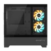 GIGABYTE C201 PANORAMIC pc-behuizing – Mid Tower, m-ATX, 360mm-radiatorondersteuning, 3 voorgeïnstalleerde ventilatoren, USB 3.0, ondersteuning voor RGB Fusion