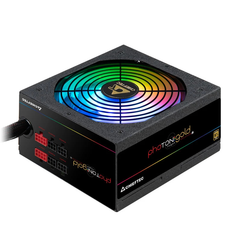 Chieftec Photon GOLD voeding 750 W 20+4-pin ATX PS/2 zwart