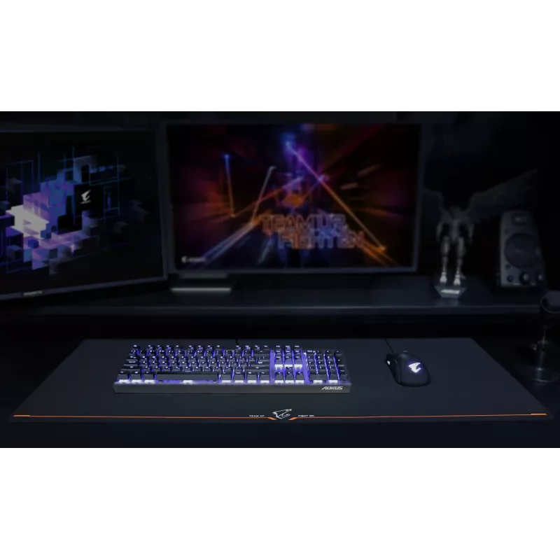 GIGABYTE AMP900 gaming-muismat zwart, oranje