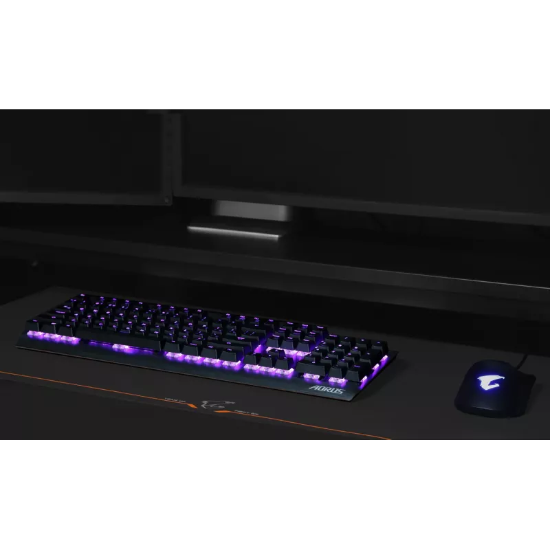 GIGABYTE AMP900 gaming-muismat zwart, oranje