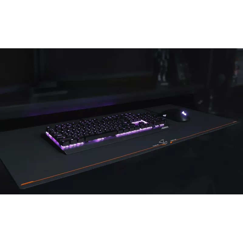 GIGABYTE AMP900 gaming-muismat zwart, oranje