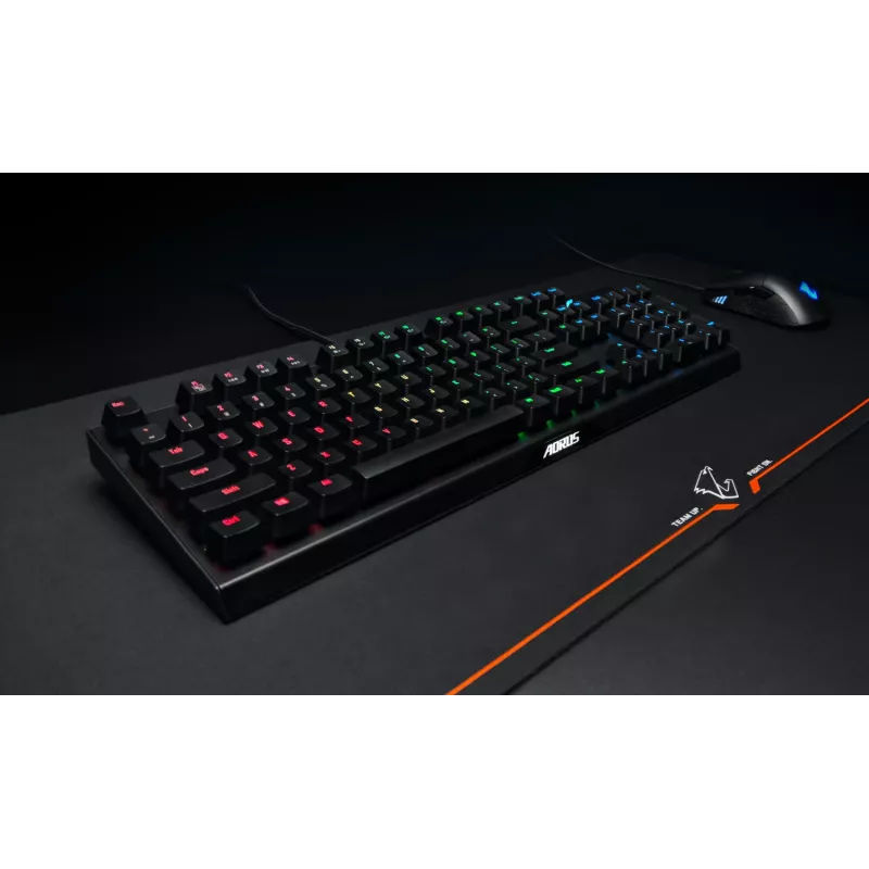 GIGABYTE AMP900 gaming-muismat zwart, oranje