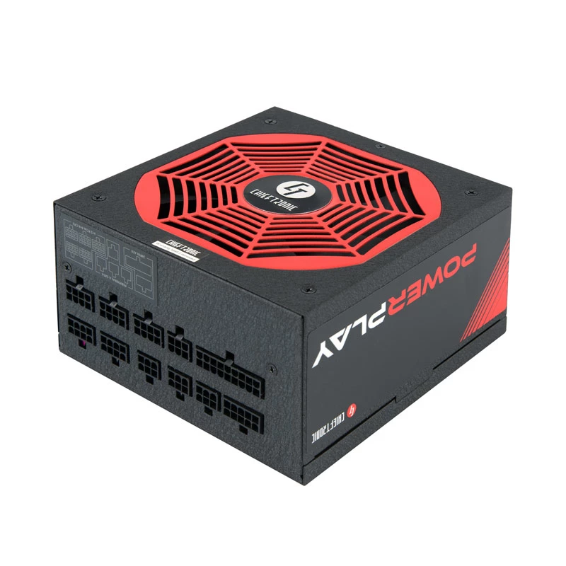 Chieftec PowerPlay voeding 850 W 20+4-pin ATX PS/2 zwart, rood