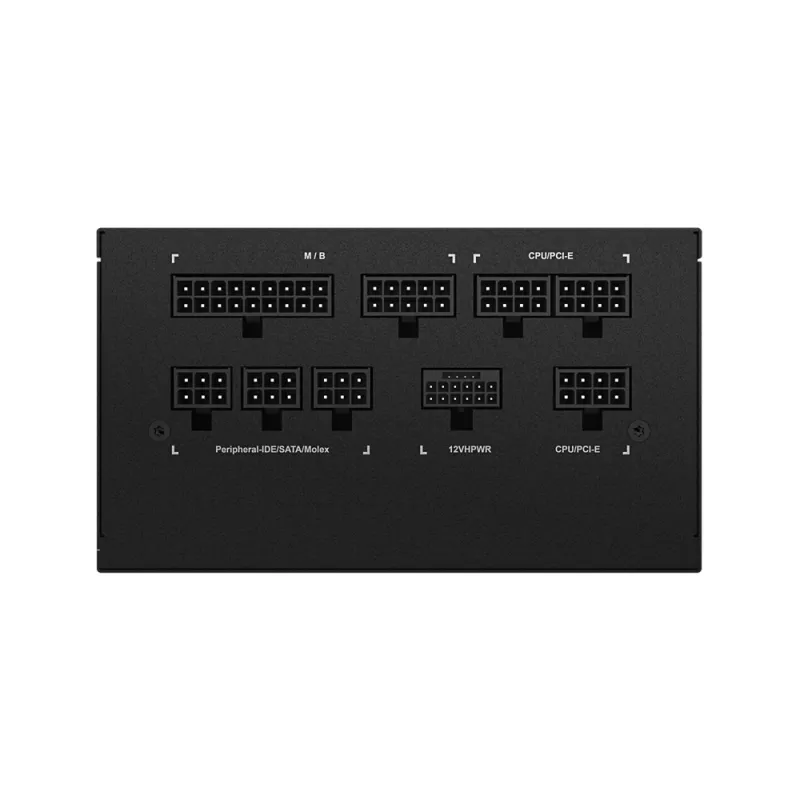 GIGABYTE UD750GM PG5 voeding 750 W 20+4 pin ATX ATX zwart