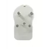 Microconnect GRUTIMER2 overspanningsbeveiliging wit 1 AC-uitgang 230 V
